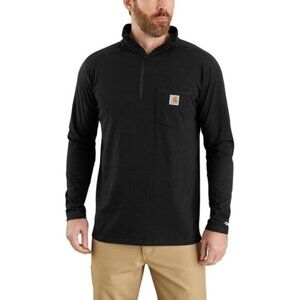 CARHARTT FORCE RELAXED FIT MIDWEIGHT LONG-SLEEVE 1/4 QUARTER-ZIP  Sz M New